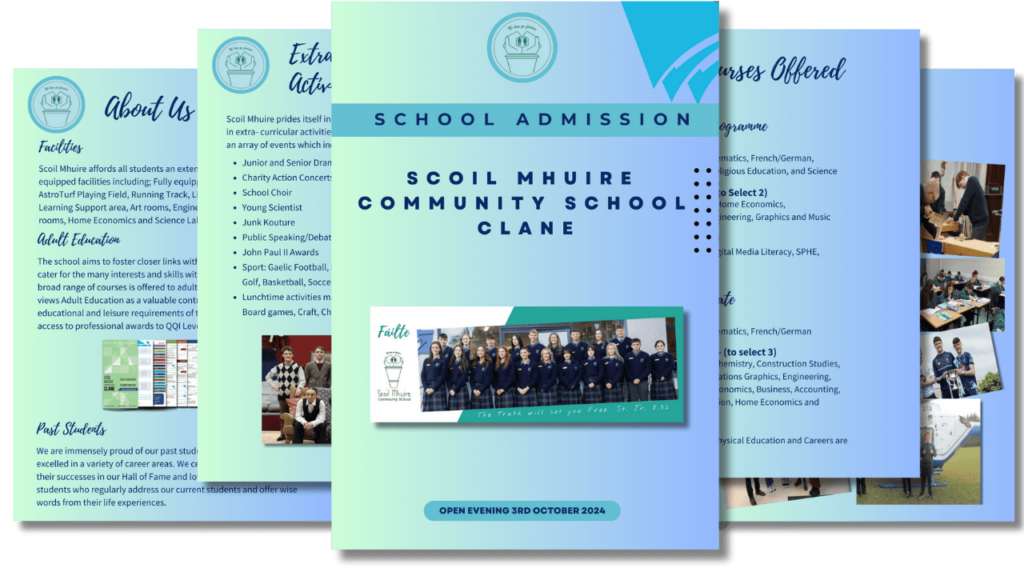 Admissions Open Evening Brochure