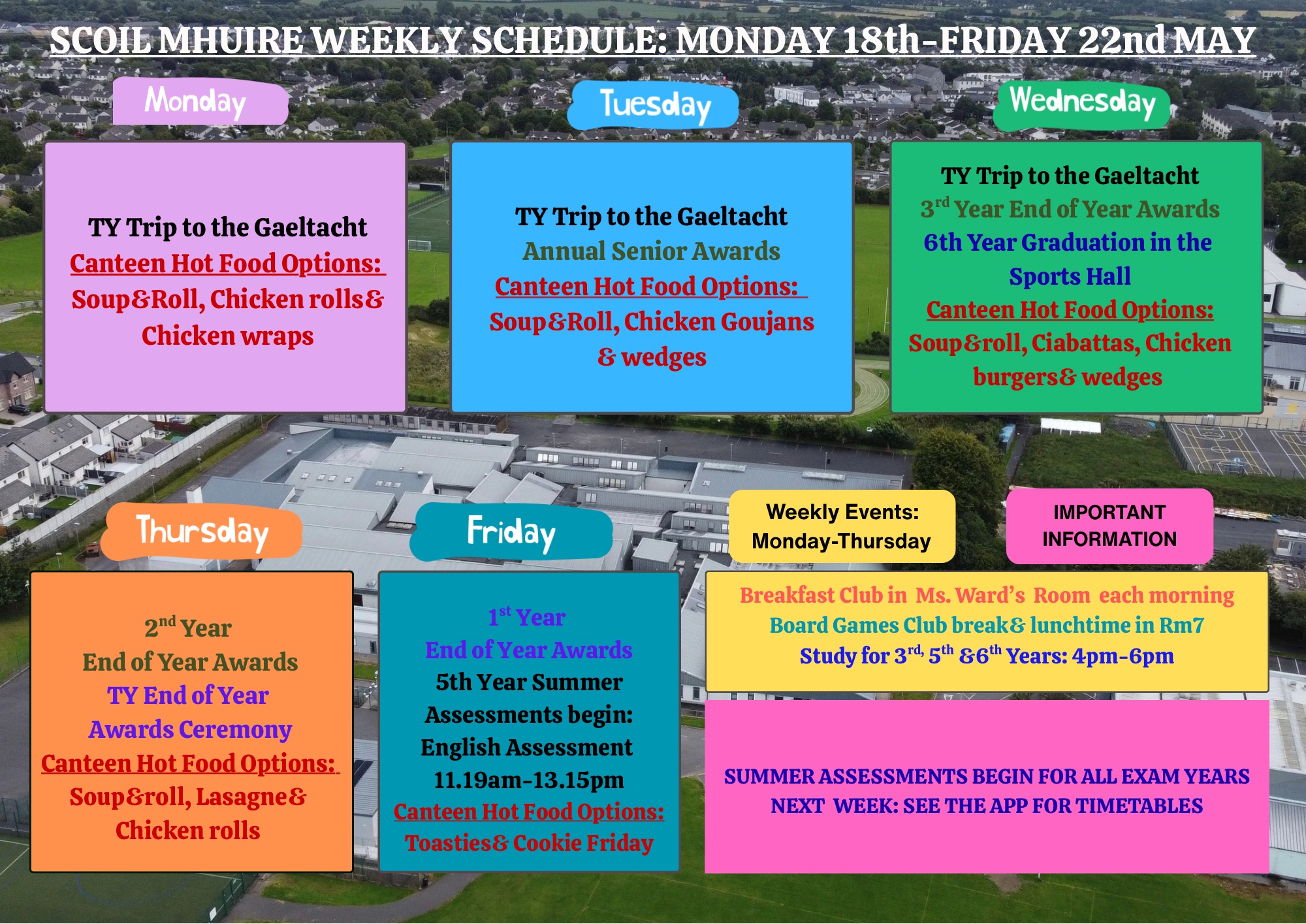 Weekly Schedule