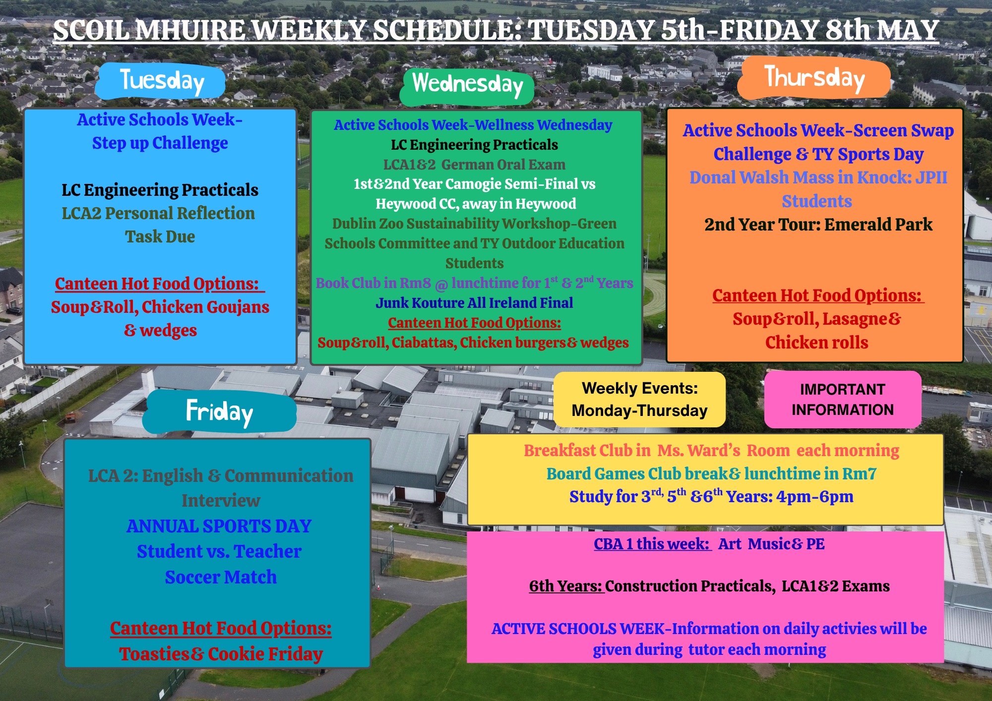 Weekly Schedule